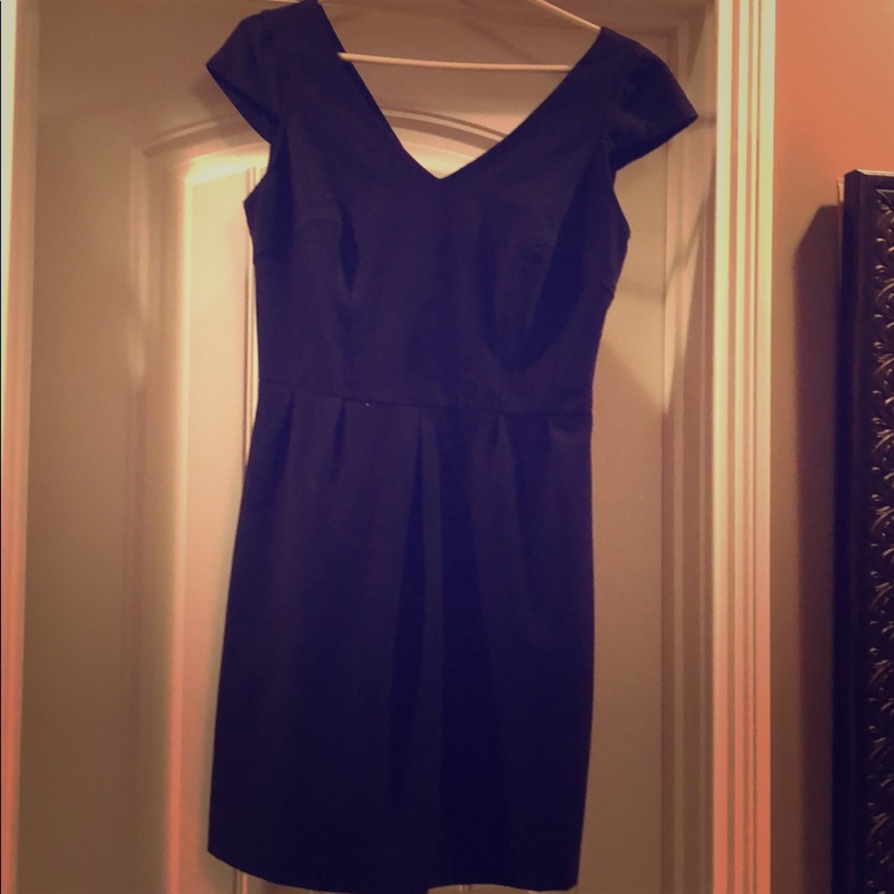 Black cocktail dress